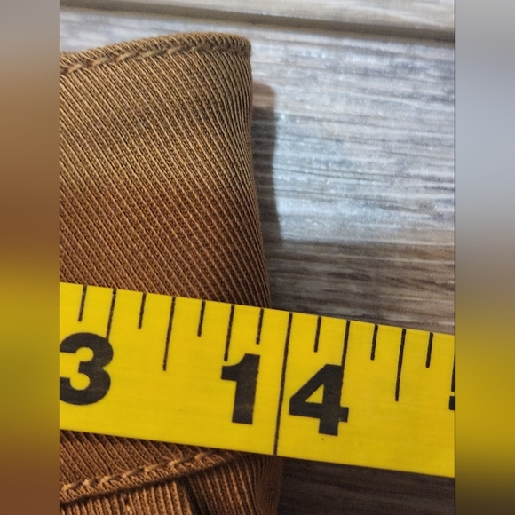 Weekday Brown High Rise Wide Leg Terra Suit Trousers Pants Size 36 - Picture 11 of 13